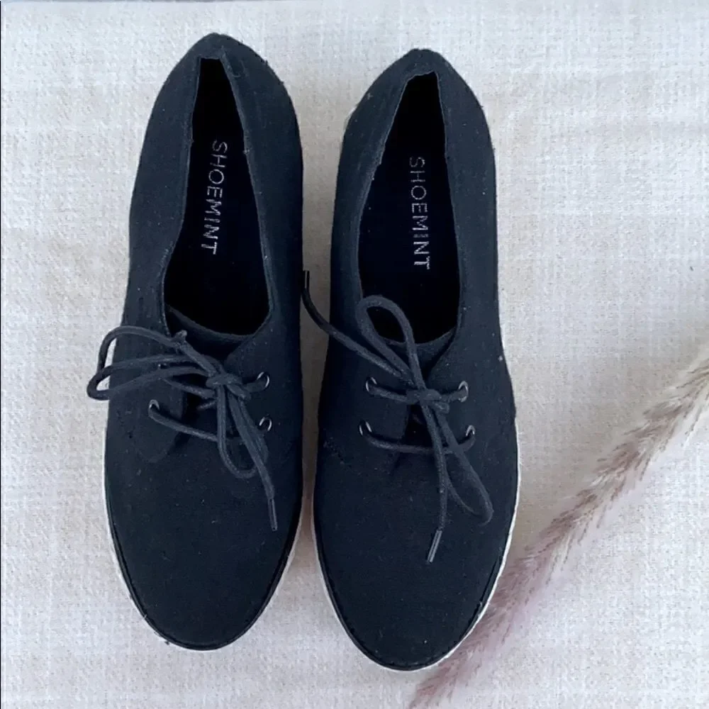 COPY - Shoemint Color block Platform Espadrille